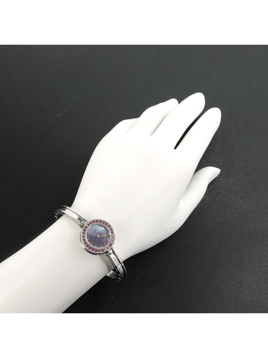 Bvlgari Bangle Watch Pink Garnet Bezel Quartz main image 4